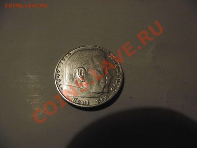 2 марки Германии 1938г., D, серебро. - DSCF2844_thumb
