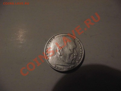 2 марки Германии 1939г., D, серебро. - DSCF2850_thumb