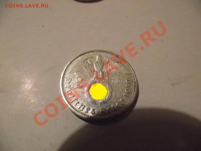 2 марки Германии 1939г., F, серебро. - DSCF2847_thumb