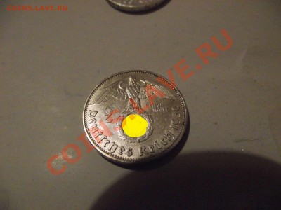 2 марки Германии 1939г., J, серебро. - DSCF2848_thumb