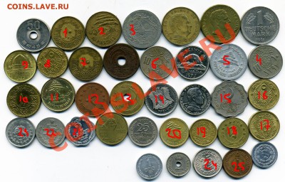 Япония, Европа и др. 107 монет - mike