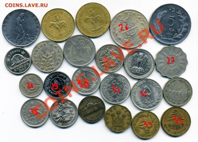Япония, Европа и др. 107 монет - mike2