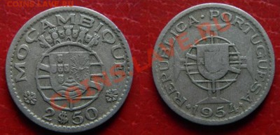 Мозамбик 2.5 эскудо 1954 - Мозамбик 2.5 эскудо 1954.JPG