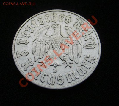 2 марки 1933 J г, " 450 лет Мартину Лютеру",Ag!! - S6000445.JPG