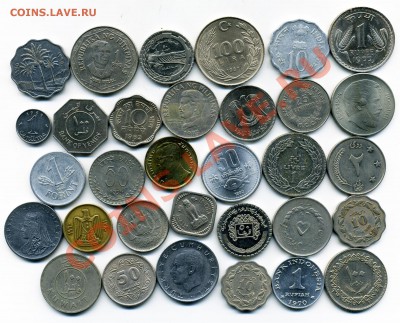 Япония, Европа и др. 107 монет - 23