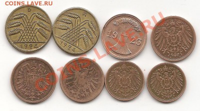 Германия -8 монет-без повторов  до 24.02 в 22.00 по мск - фото 001