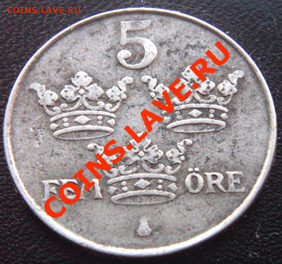 Швеция_5 эре 1949; окончание 23 февраля в 22.03мск - 3923