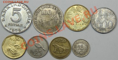 с РУБЛЯ набор ИНДОНЕЙЗИЯ (8 монет) до 27.02-в 22.30 по МСК - IMG_7856 (Large).JPG