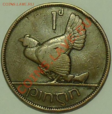 ИРЛАНДИЯ - 1 пенни 1928 - до 2 марта - 126