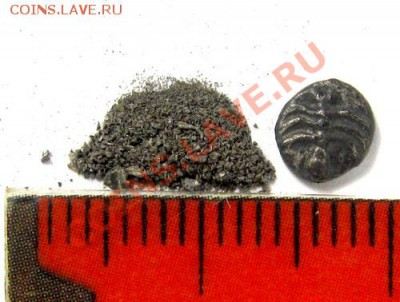механическая расчистка. Микроскоп+шабер. - kuchka
