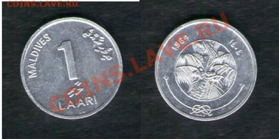 >L< Мальдивы 1 лаари 1984 до 02.02.13 21:45 - Мальдивы 1 лаари 84