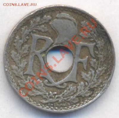 Франция 5 сантимов 1925 г.До 27.02.13 г. 21-00 МСК. - 5 25 1