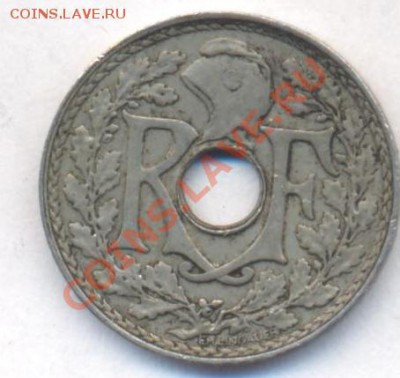 Франция 5 сантимов 1932 г.До 27.02.13 г. 21-00 МСК. - 5 32 1