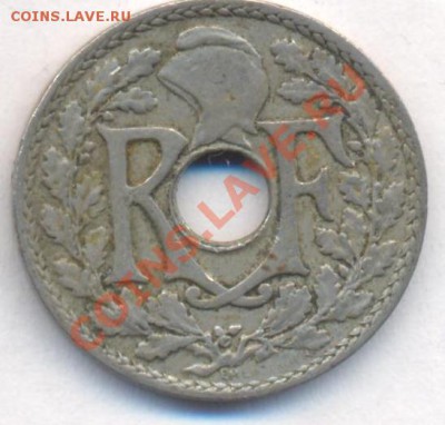 Франция 10 сантимов 1921 г.До 27.02.13 г. 21-00 МСК. - 10 21 1