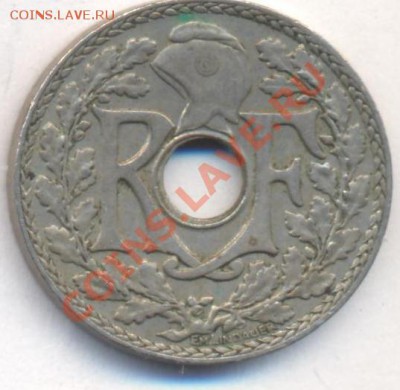 Франция 10 сантимов 1925 г.До 27.02.13 г. 21-00 МСК. - 10 25 1