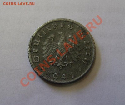 ГЕРМАНИЯ 5 ПФЕННИГОВ 1947D ,ОККУПАЦИЯ СОЮЗНЫМИ ВОЙСКАМИ - S6000477.JPG