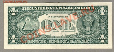 === 1 доллар США 1993г --- до 03.03.2013 - доллар-1