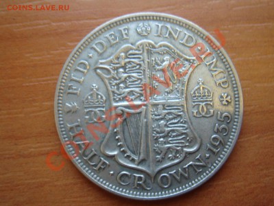 2 кроны 1935 Георг 5 до 04.03 22-0 - Полукрона 1935-1.JPG