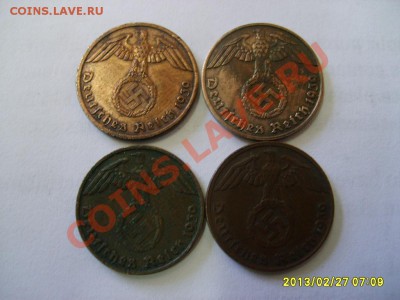 3-Й РЕЙХ,ГЕРМАНИЯ 1 РЕЙХСПФЕННИГ 1939 :A+D+B+J - S6000483.JPG