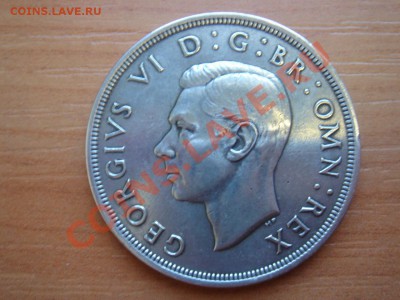 Великобритания: Ag-500 крона 1937 Георг 6 до 04.03 22-0 - Крона 1937-2.JPG