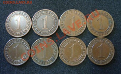 ГЕРМАНИЯ 8 * 1 ПФЕННИГ 1929-1936 гг,мон.двор А !! - S6000490.JPG