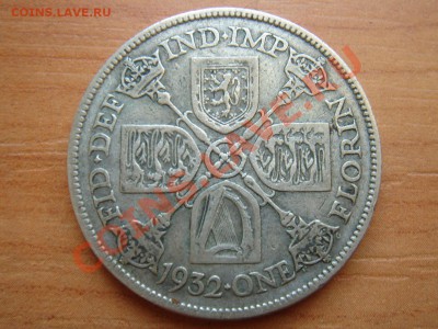 Великобритания: Ag-500 флорин 1932 РЕДКИЙ до 04.03.13, 22-00 - Флорин 1932-1.JPG