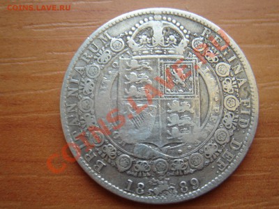 2 кроны 1889 Виктория до 04.03 22-0 - Полукрона 1889-1.JPG
