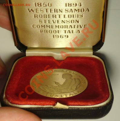 ЗАПАДНОЕ САМОА - 1 тала 1969 - Пруф в боксе - до 4 марта - 165