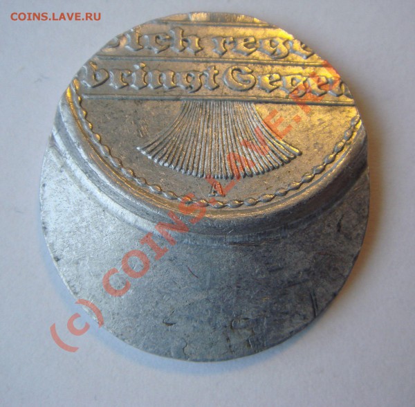50 фенинг 1921 очень интересный брак - DSC03733.JPG