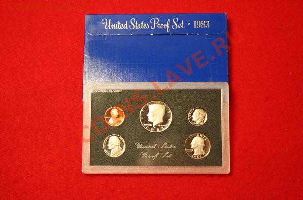 Mint & Proof sets США разных годов в т.ч. и квотеры - Proof 1983