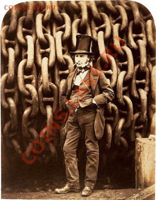 Монеты с Корабликами - Isambard Kingdom Brunel