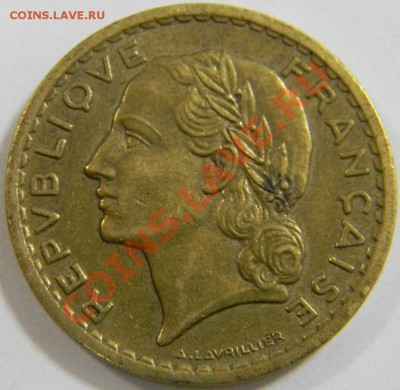 5 франков Франция 1946г. ал. бронза - DSCN4875_thumb