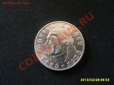 2 марки 1933 F г, " 450 лет Мартину Лютеру",Ag!!До 28.02.13 - S6000497.JPG
