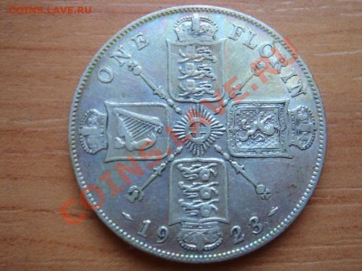 Великобритания: Ag-500 флорин 1923 НЕ ПЛОХОЙ до 05.03 22-0 - Флорин 1923-1.JPG