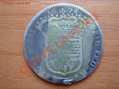Италия SAVOY: Ag 20 сольди (1 лира) 1678 до 05.03 22-0 - Италия Савой 1678 20 солди-2.JPG