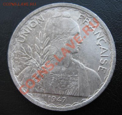 1947 Индокитай (фр), 1 пиастр, до 05.03 в 21-00 мск - 47 инд пиастр