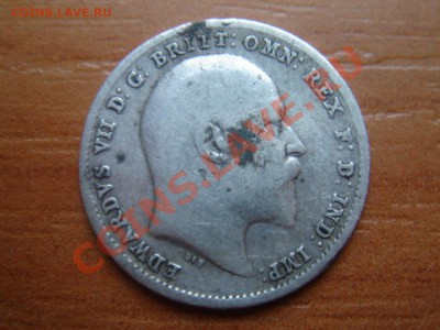 Великобритания: Ag-925 3 пенса 1903 Эдвард 7 до 06.03 22 - 3 пенса 1903-2.JPG