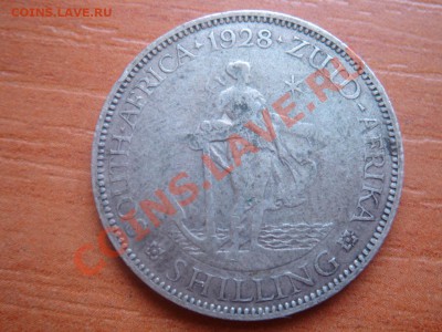 ЮАР: Ag-800 шиллинг 1928 Георг 5 Не частый! до 06.03 22 - ЮАР шиллинг 1928-1.JPG