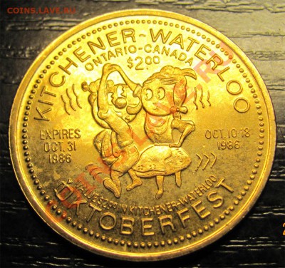 X11 Канада Торг. доллар 2$ Оctoberfest Kissing Bridge 06.03 - X11 Oktoberfest 1986_1