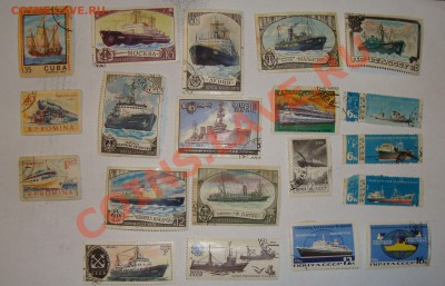 Марки СССР и иностранщина морские  до 02.03.2013 22:00 - море 01.JPG