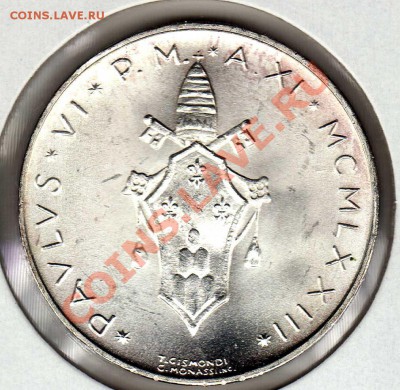 Ag ВАТИКАН 500 ЛИР 1973 ДО 07.03.13 В 22.00МСК (4617) - img494