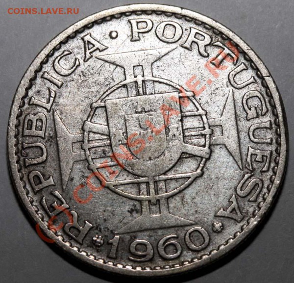 Мозамбик. 20 эскудо 1960. Серебро до 19 ноября - 1960 юю