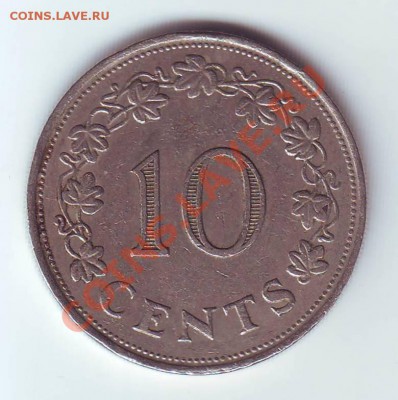 Мальта.10 Центов.1972.Корабль. до 7 Марта. в 22.00 мск - 1972.JPG