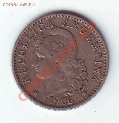 Аргентина.5 Сентавос. 1906. до 7 Марта. в 22.00 мск - 1906.JPG