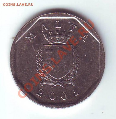 Мальта.5 центов.2001.Краб. до 7 марта. в 22.00 мск - 2001.JPG