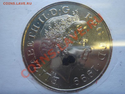Великобритания: 5 фунтов Часы в коробке 1999 до 07.03, 22-00 - 5 фунтов часы 1999-2.JPG