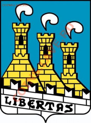 Города на монетах - Città_di_San_Marino.JPG