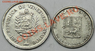 с РУБЛЯ набор ВЕНИСУЭЛА (2 монеты) до 6.03-в 22.30 по МСК - IMG_7924 (Large).JPG