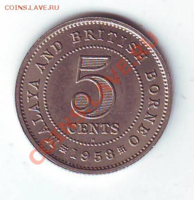 Малайя и Бр.Борнео.5 Центов.1958. до 9 Марта в 22.00 мск - 19580001.JPG