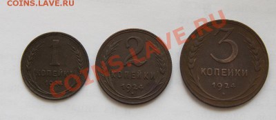 1,2,3 коп - 1924 год отличные до 21-30 9 марта - _MG_1790